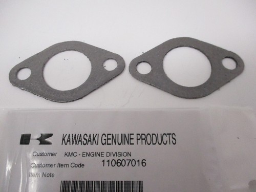 2 Genuine Kawasaki 11060-7016 Muffler Gasket FR651V FR691V FR730V FS481V FS541V - Picture 3 of 3