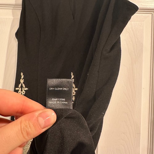 Akira Chicago Black Label Mini Dress Large Black - Picture 5 of 6