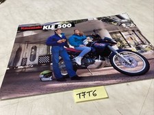 Kawasaki KLE500 A1 500 KLE brochure de vente catalogue prospectus moto 500KLE