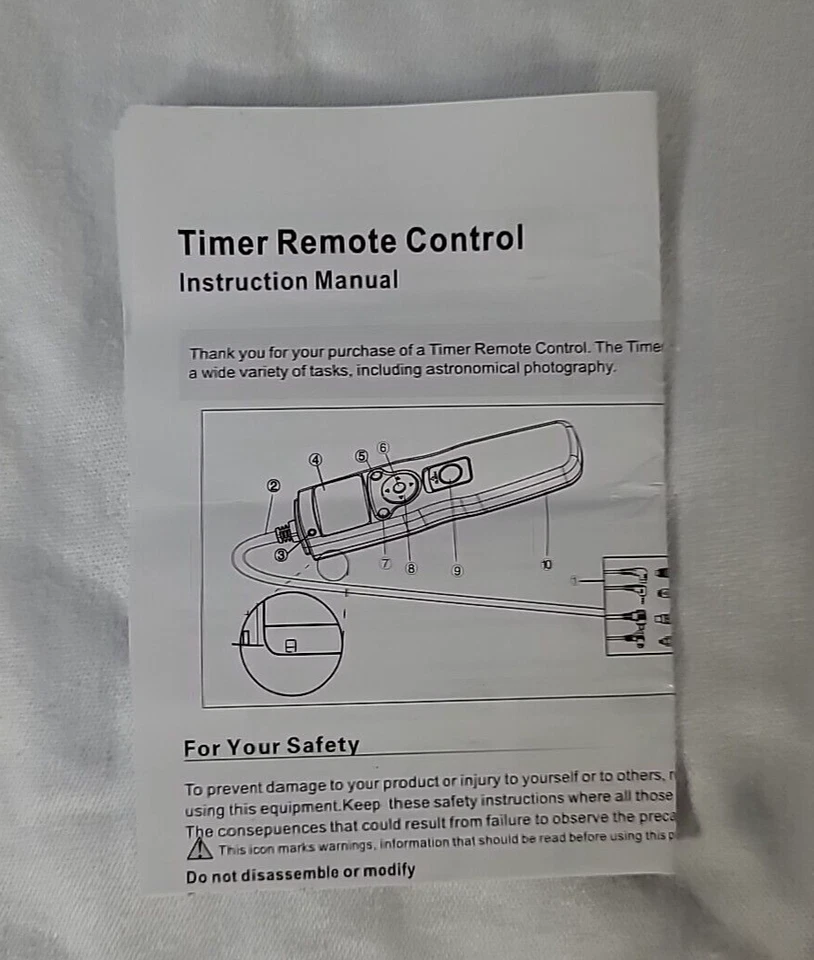Obturador LCD remoto Bower #RCLC1R - caja abierta nueva Foto 2 de 4