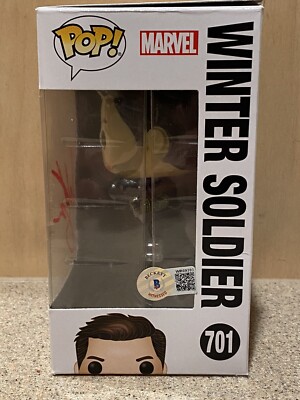 SEBASTIAN STAN SIGNED WINTER SOLDIER “THE FALCON” FUNKO POP 701