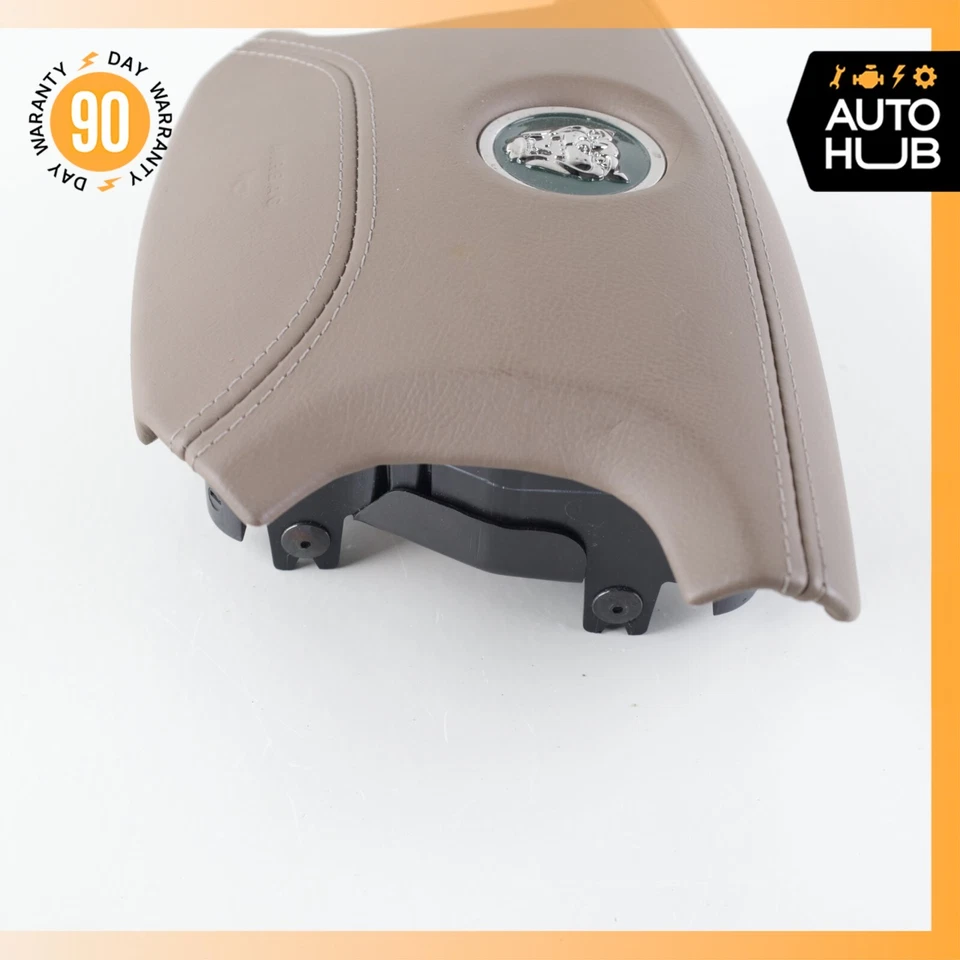 Airbag de volante Jaguar X350 XJ8 bege fabricante de equipamento original - Imagem 2 de 4