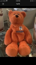 Limited Treasures Plush 1998 John Elway 7 Denver Broncos NFL Orange Pro Bear