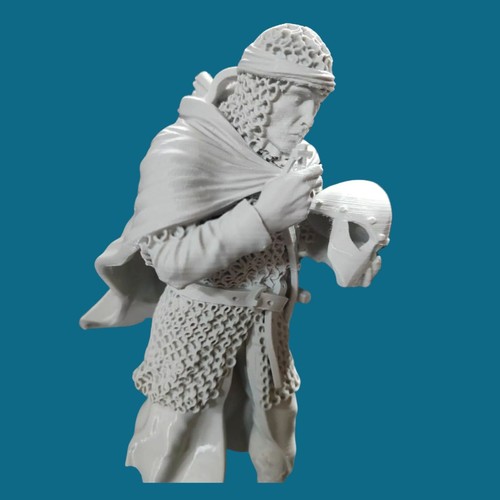 Knight 2 Templar Praying 1:9 scale DIY model kits - 第 8/13 張圖片