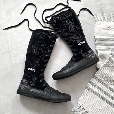 Japan Punk Yohji Yamamoto Style High Sneakers Converse KMRII GOA