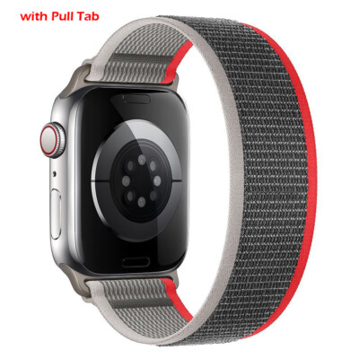 Trail Loop Nylon Sport Band for Apple Watch 11 10 9 8 7 44/45/46/49mm Ultra 3 2