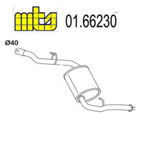 Silenziator Post Fiat UNO CS Brasiliana Innocenti Elba MTS 5895187