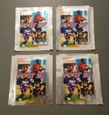 Partia 4 Panini 1996 1997 96 97 Foot Sticker Pakiety Thierry Henry RC Rookie Card