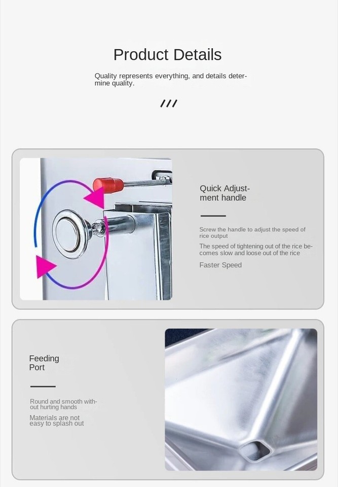 Rice Mill Millet Grain Processing Brown Rice Machine for Corn Rice ...