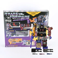 Transformers G1 Stunticon Menasor 5 Transforming Figures Set Reissue Version Box
