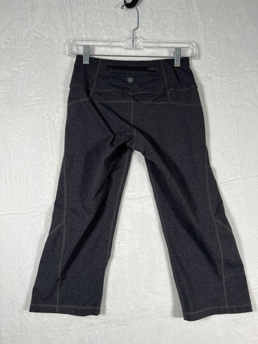 ATHLETA Gray Capri Leggings Womens 2XS XXS - Picture 3 of 5