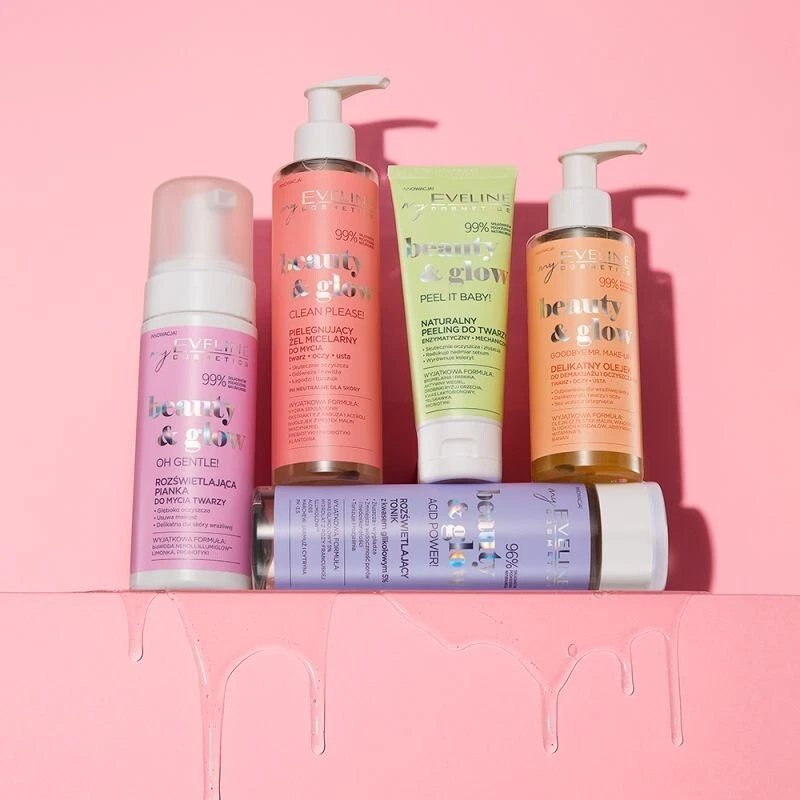 Eveline Cosmetics Belleza y Brillo Espuma Limpiadora Facial Iluminadora|Piel Radiante Foto 4 de 4