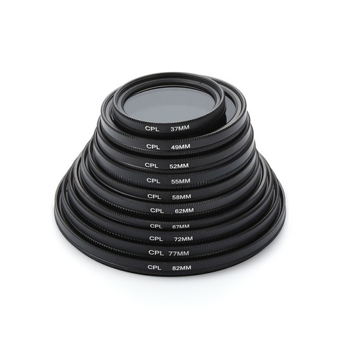 New Circle Photography Filter Camera Lens CPL Polarizing For Canon Nikon Sony - Picture 2 of 22