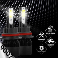 XENTEC LED HID Headlight Conversion kit 9007 HB5 6000K for 1997-2003 Ford Escort