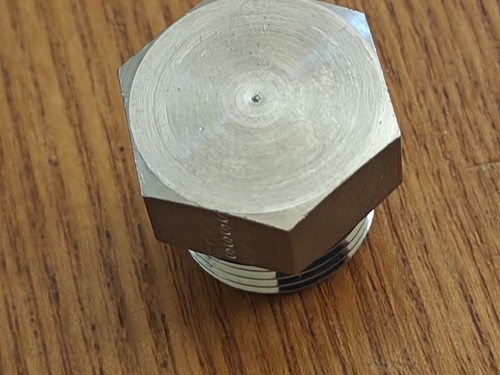 8 P5ON-SS Plug SAE 1926 Straight Thread 3/4"-16 UNF SST Hex Head O-Ring Boss ORB - Picture 5 of 7