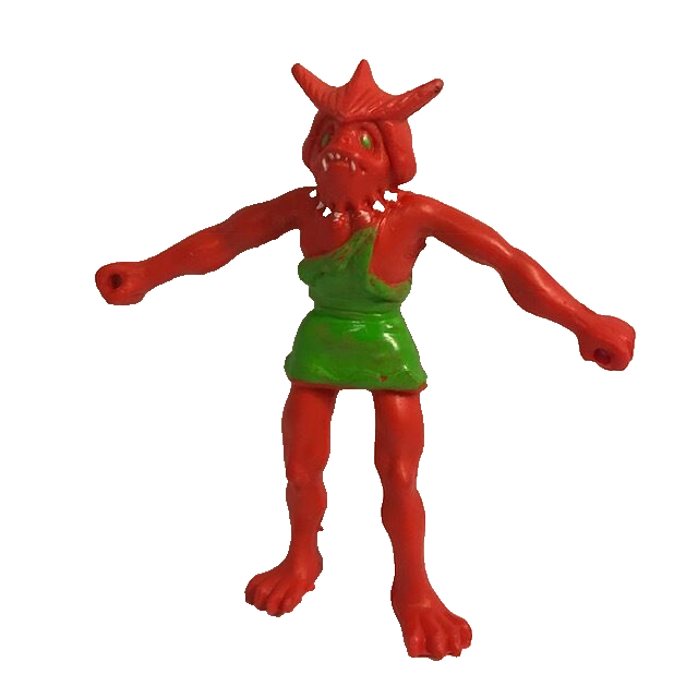 Arco Other World Action Figure Rubber Toy Zendo King Mogs
