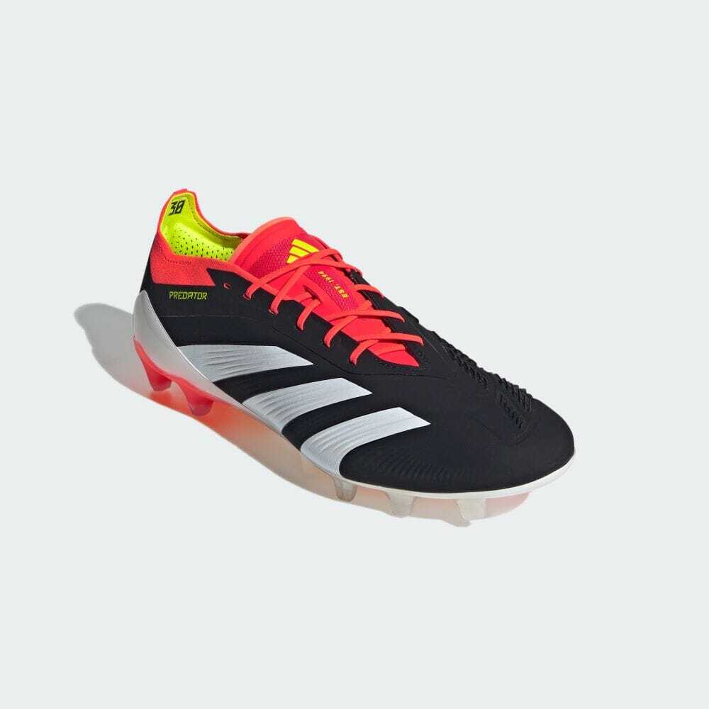 adidas Soccer Cleats PREDATOR ELITE LOW AG Core Black adidas Soccer Cleats PREDATOR ELITE LOW AG Core Black