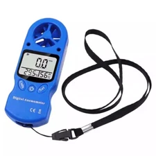 Handheld Digital LCD Anemometer with Relative Humidity Wind Speed Meter Tool 1X
