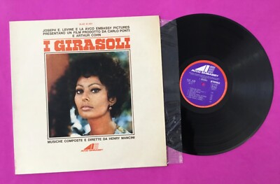 HENRY MANCINI - I GIRASOLI - Vinyl LP Avco Embassy Laminated Italy 1970 NM