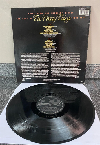 VINYL LP CRIES FROM THE MIDNIGHT CIRCUS THE BEST OF PRETTY THINGS 1968-1971 EX - Imagen 3 de 8