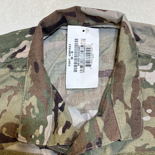 NWT Military Army Combat Uniform Coat Shirt Unisex M-R Multicam Camo FR Ripstop - Picture 3 of 11