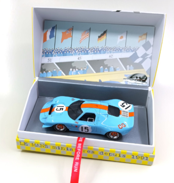 Миниатюры Ле-Мана Mirage M1 15 - 1967 24-часовой игровой автомобиль Le Mans 132 13209815 М 25890₽