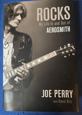 Rocks My Life in and Out of Aerosmith by Joe Perry SIGNED 1st/1st 2014 HCDJ 