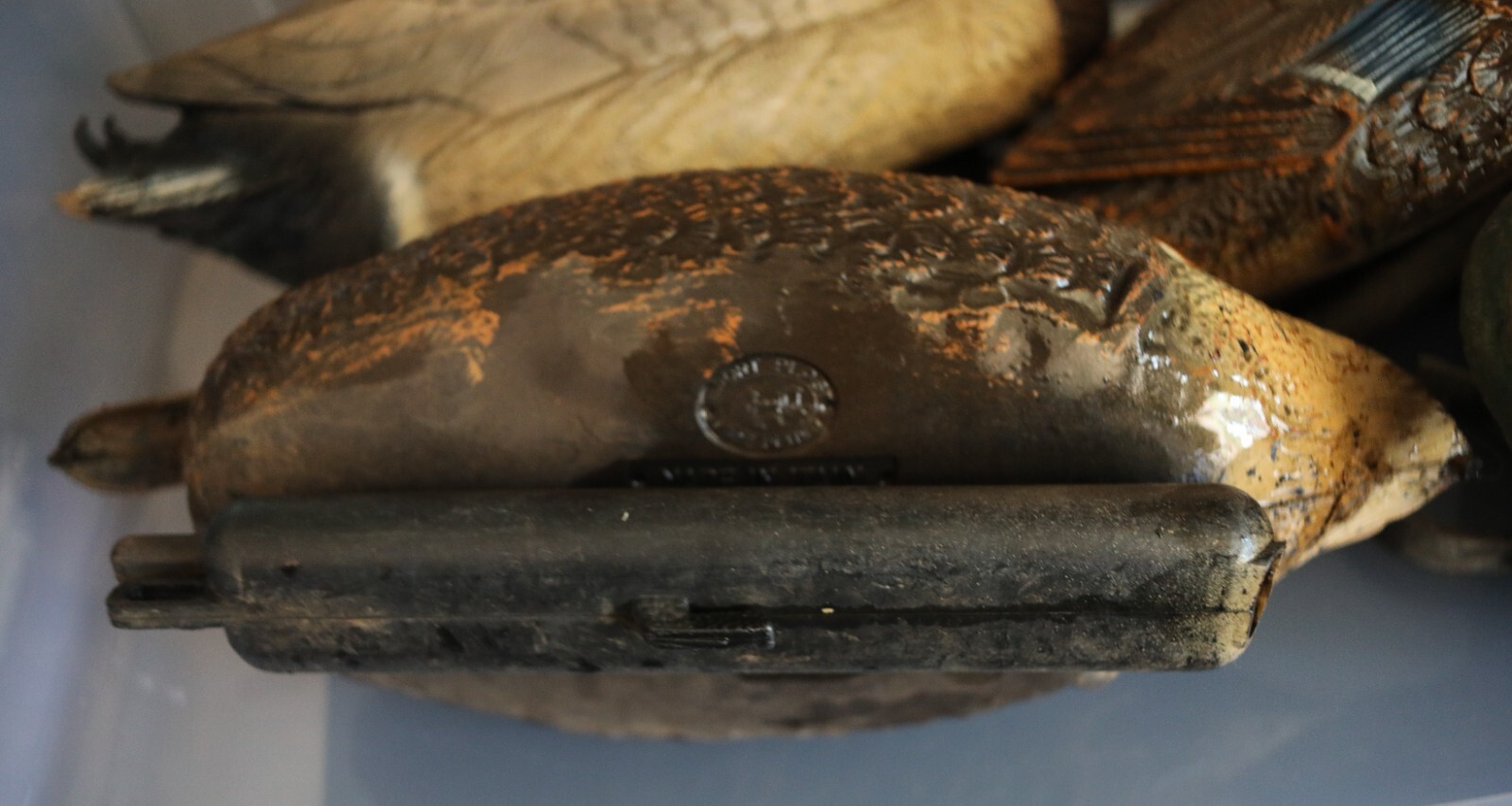 LOT of 4 Carry Lite duck decoy Drake &Hen mallard pintail MADE ITALY