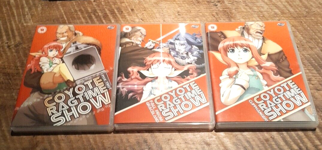 Coyote Ragtime Show - Vol.1 Vol.2 Vol.3 (DVD, 2007)