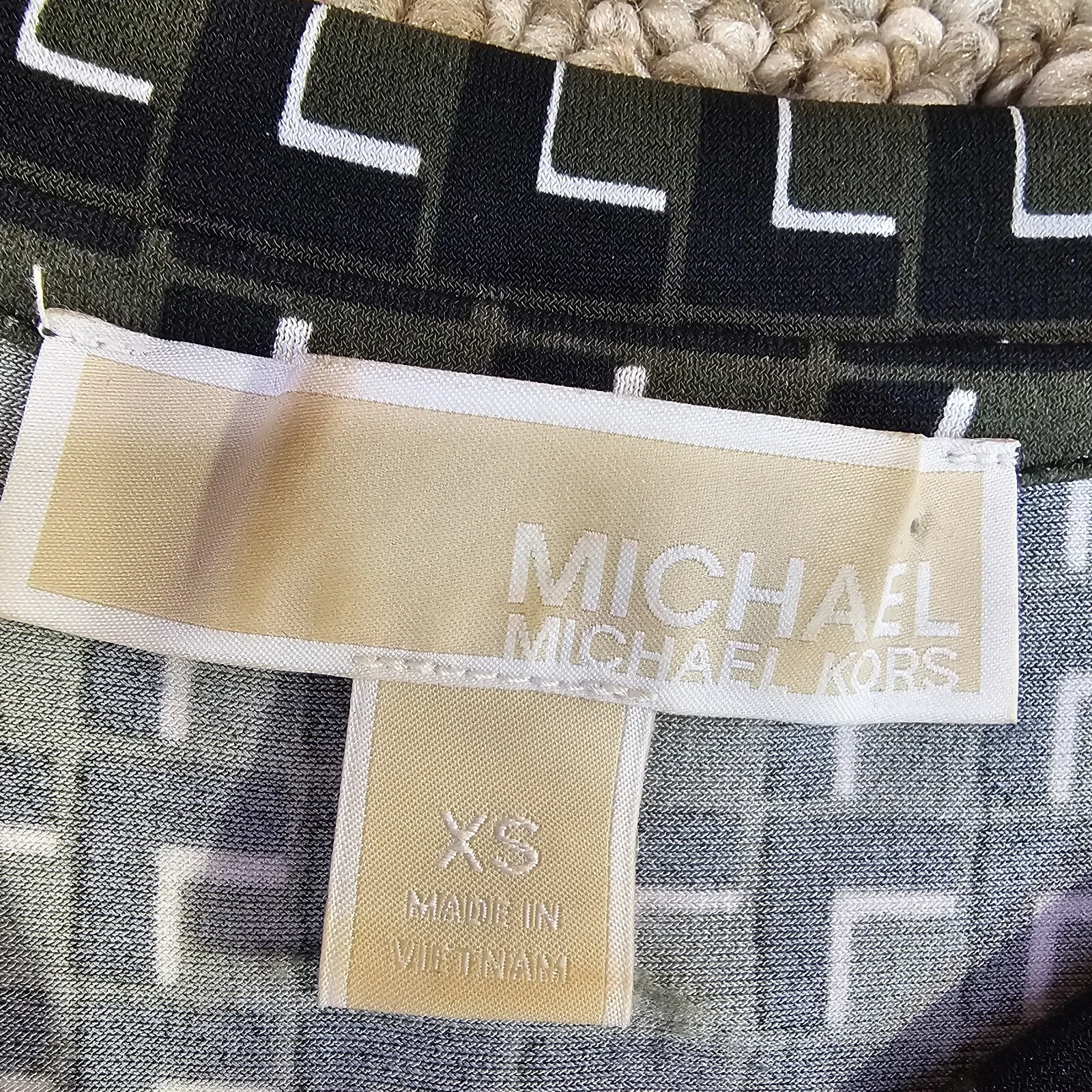 Abito Michael Kors donna taglia XS maglione manica corta