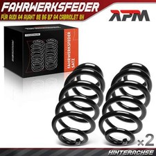 2x Federn Fahrwerksfeder Hinterachse für Audi A4 Avant 8E B6 B7 A4 Cabriolet 8H