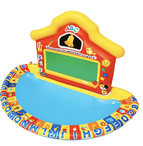Banzai Jr School Splash Inflatable Educational Learning Water Play Mat, Ages 3+_ - Picture 9 of 11