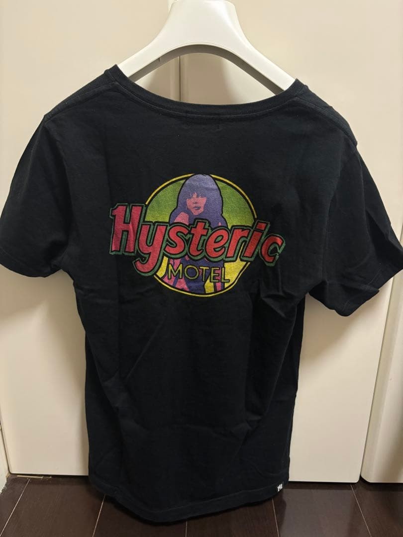 Hysteric Glamour Black Printed Short Sleeve T-Shirt M Excellent Condition