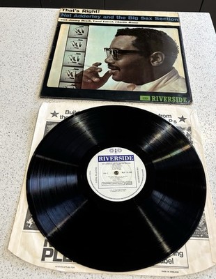Nat Adderley And The Big Sax Section That s Right! Riverside Records 1960 Lp