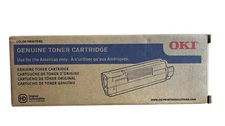 Okidata C610 Black Toner Cartridge Genuine Oki 44315304 - Leaked In Bag