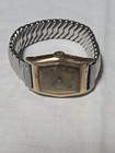 VintagevElgin Art Deco 14k Gold Filled Manual Wind Wristwatch Men's For Parts Or — photo 1