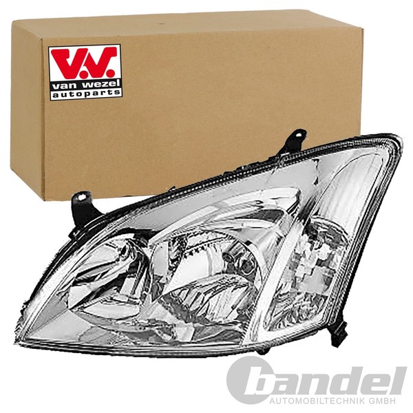 VAN Wezel H7/H7 Scheinwerfer Rechts Passend FüR Toyota Corolla | 5393962-image