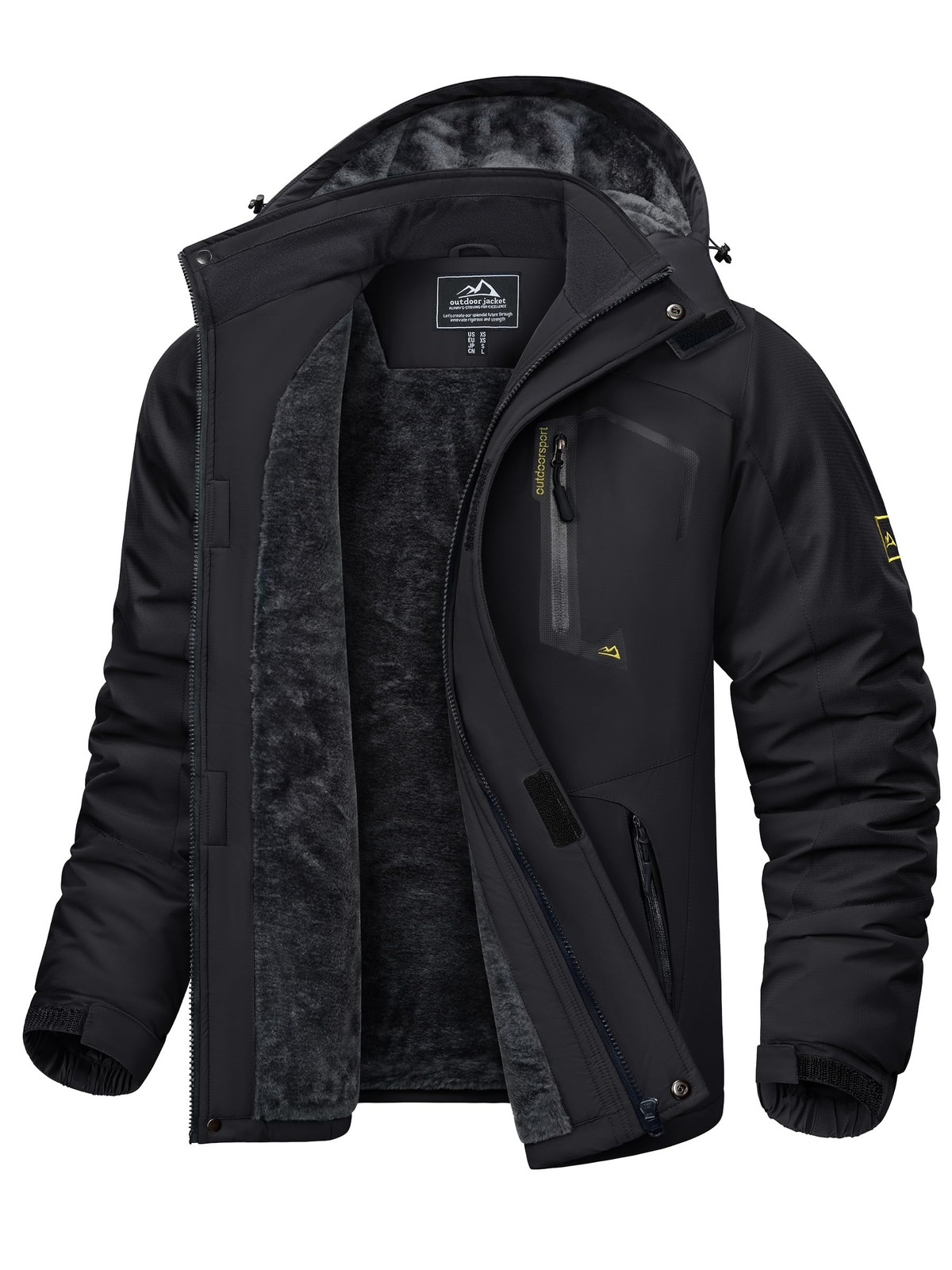 Warm Winter Coats Outdoor Ski Snow Hooded Jackets