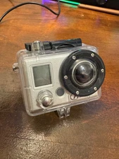 GoPro Hero V1 Original Camera with case and screen attachment
