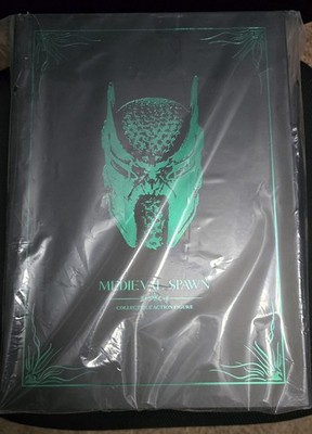 McFarlane Toys Kickstarter Exclusive Medieval Spawn Black & Silver Version NIB