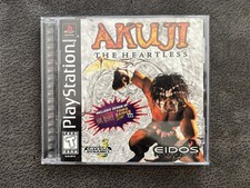 Akuji The Heartless PlayStation 1 PS1 Game CIB Complete Tested Read