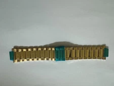 Swiss legend Endurance stainless steel band yellow gold tone watch bracelet