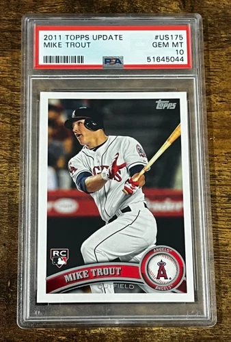 2011 Topps Update Mike Trout RC #US175 PSA 10