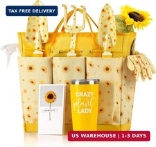 Sunflower Gardening Gifts for Women, Garden Tool Set, Heavy Duty Gardening Hand