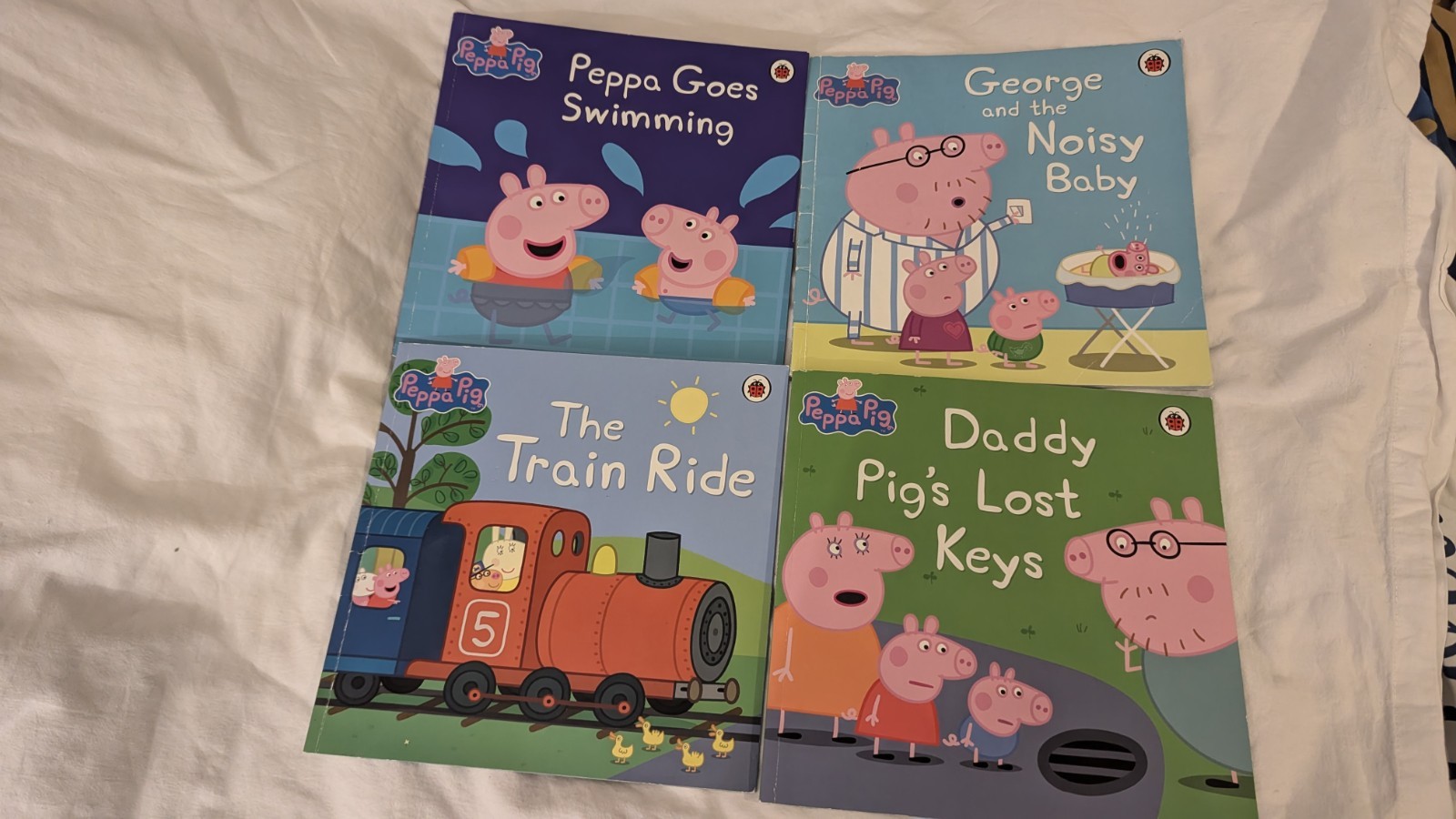 Peppa Pig Paperback Bundle X 4