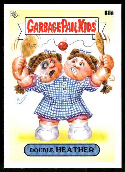 2024 Topps Garbage Pail Kids: Kids-At-Play #60a Double Heather