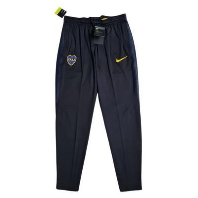 Men's Nike Boca Juniors CABJ Dry Squad Pants 914035-010 Black sz MEDIUM