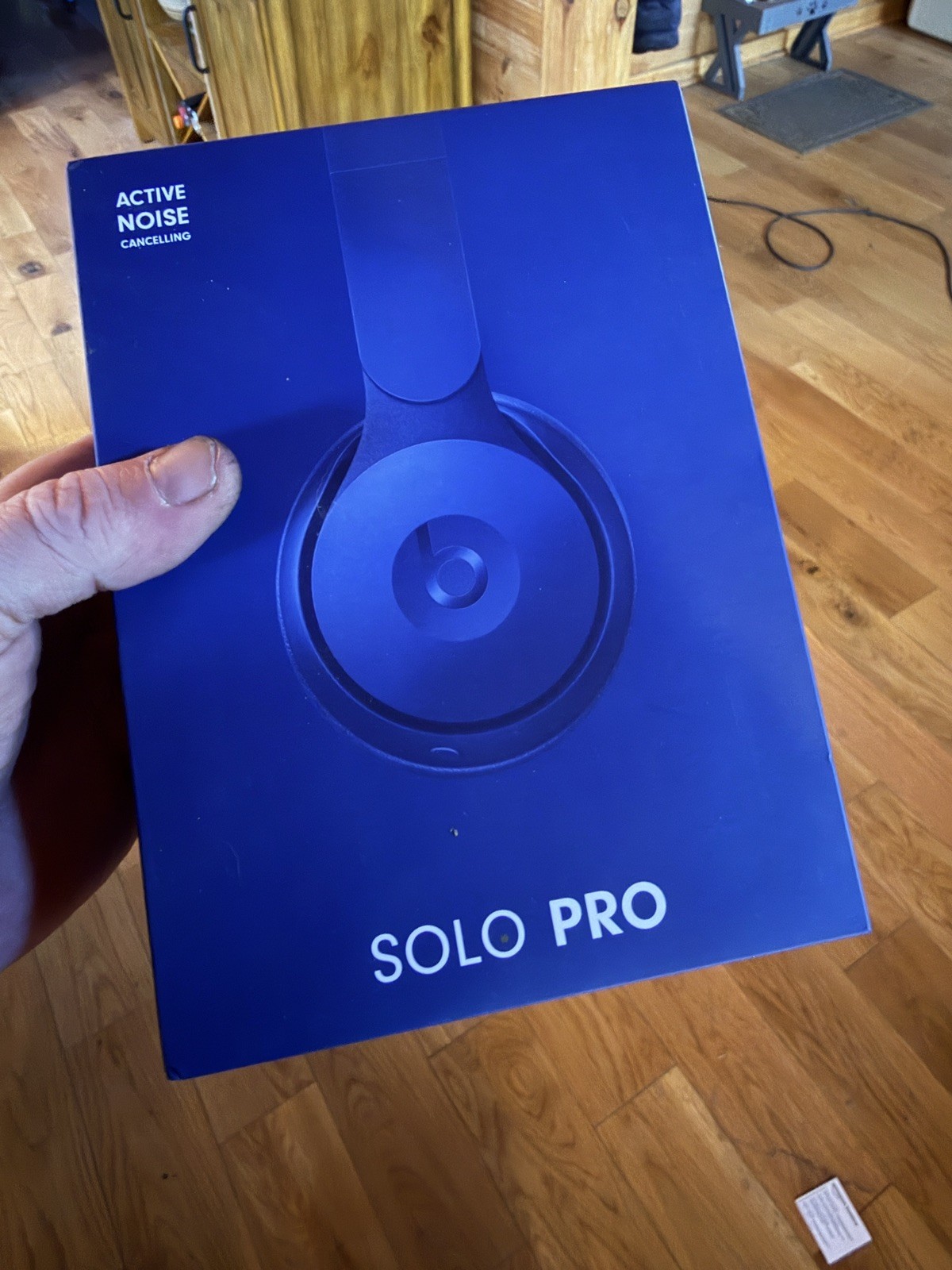 Beats Solo3 Wireless On-Ear Headphones - Bluetooth- Navy Blue-lightning charger