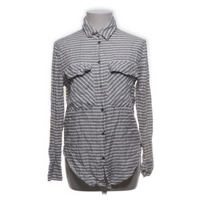 Mango Basics, Hemd, Größe: M, Weiß/Schwarz, Damen #n8Q