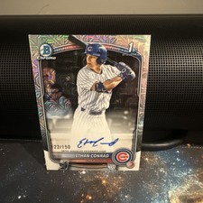 2025 Bowman Draft - Chrome Prospect Auto Ethan Conrad Hta Choice Refractor /150 